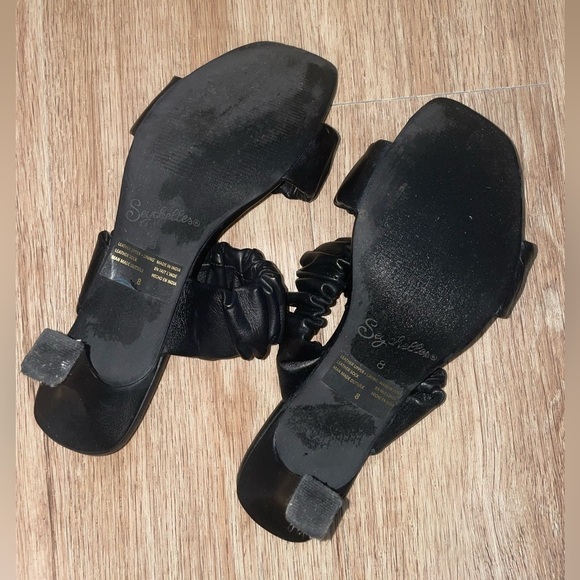 Black Seychelles Leeward Heel Size 8 - Picture 6 of 8